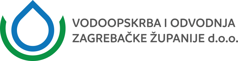 Vodoopskrba i odvodnja Zagrebačke županije logo